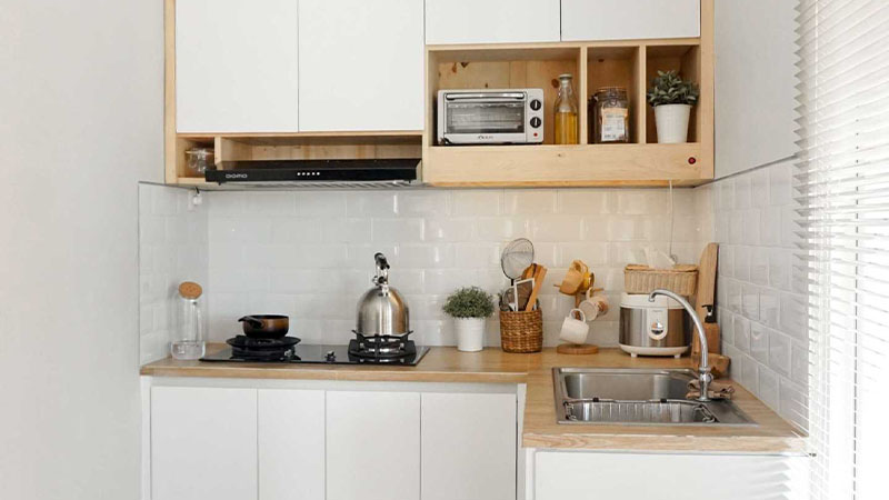 7 Desain Kitchen Set Minimalis Dapur Kecil Cantik | Olympic Furniture